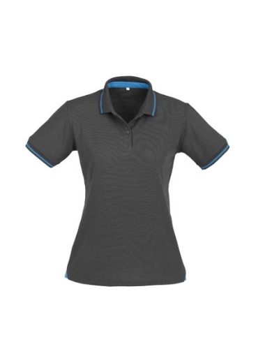Picture of Biz Collection Ladies Jet Polo Shirt 50% Cotton 50% BizCool Polyester Pique Knit
